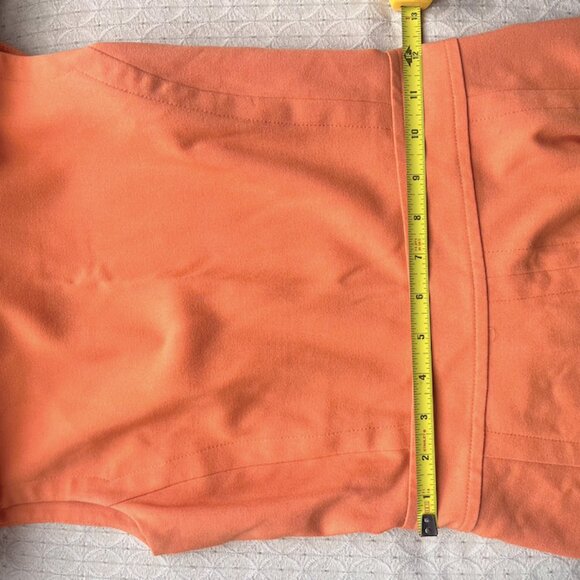 Tangerine Dreamsicle Summer Dress (BCBG Max Azria) - Picture 13 of 16